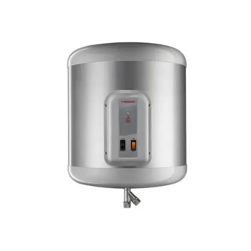 ﻿Tornado heater 35 liters, silver stainless steel pot﻿ EHA-35TSM-S