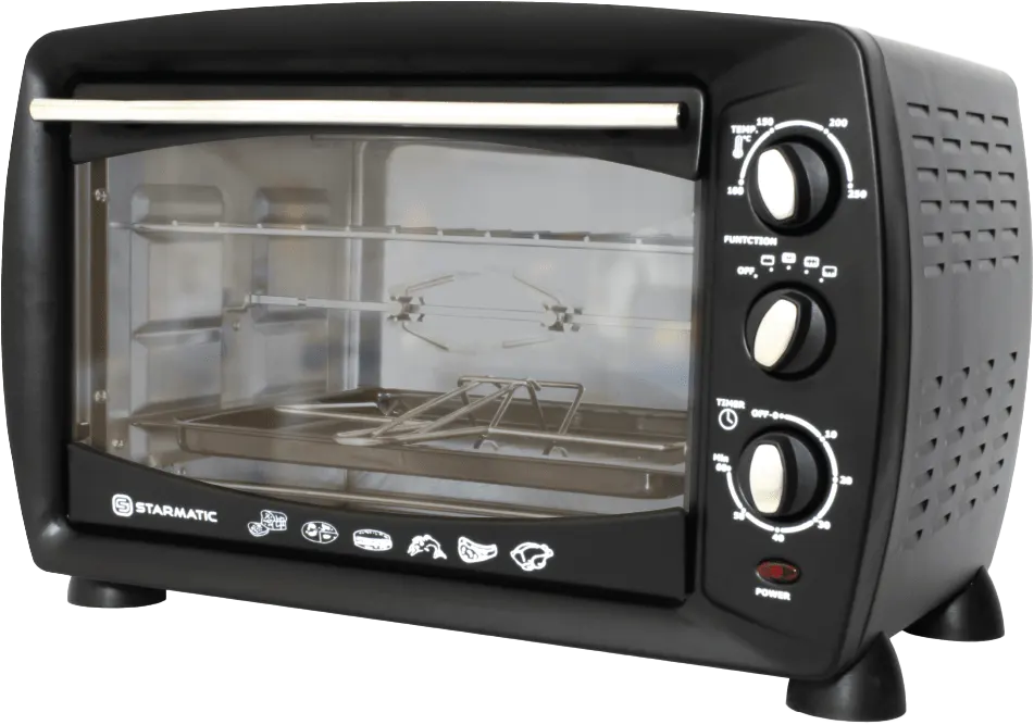 فرن ستار ماتيك 45لتر اسود