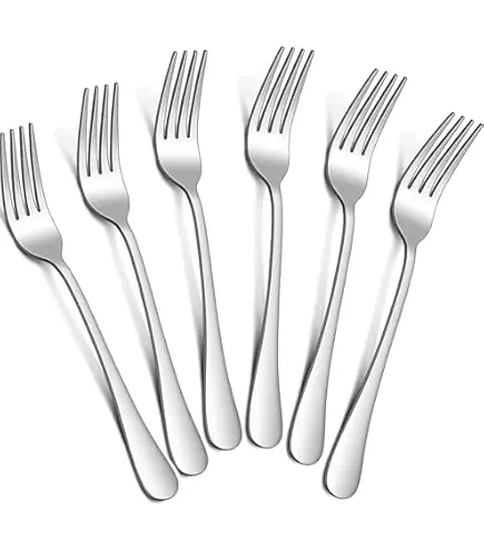 A large bunch of forks