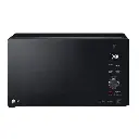 ميكرويف ال جى 42 لتر، عاكس ذكي مع شواية - 1200 واط، اسود