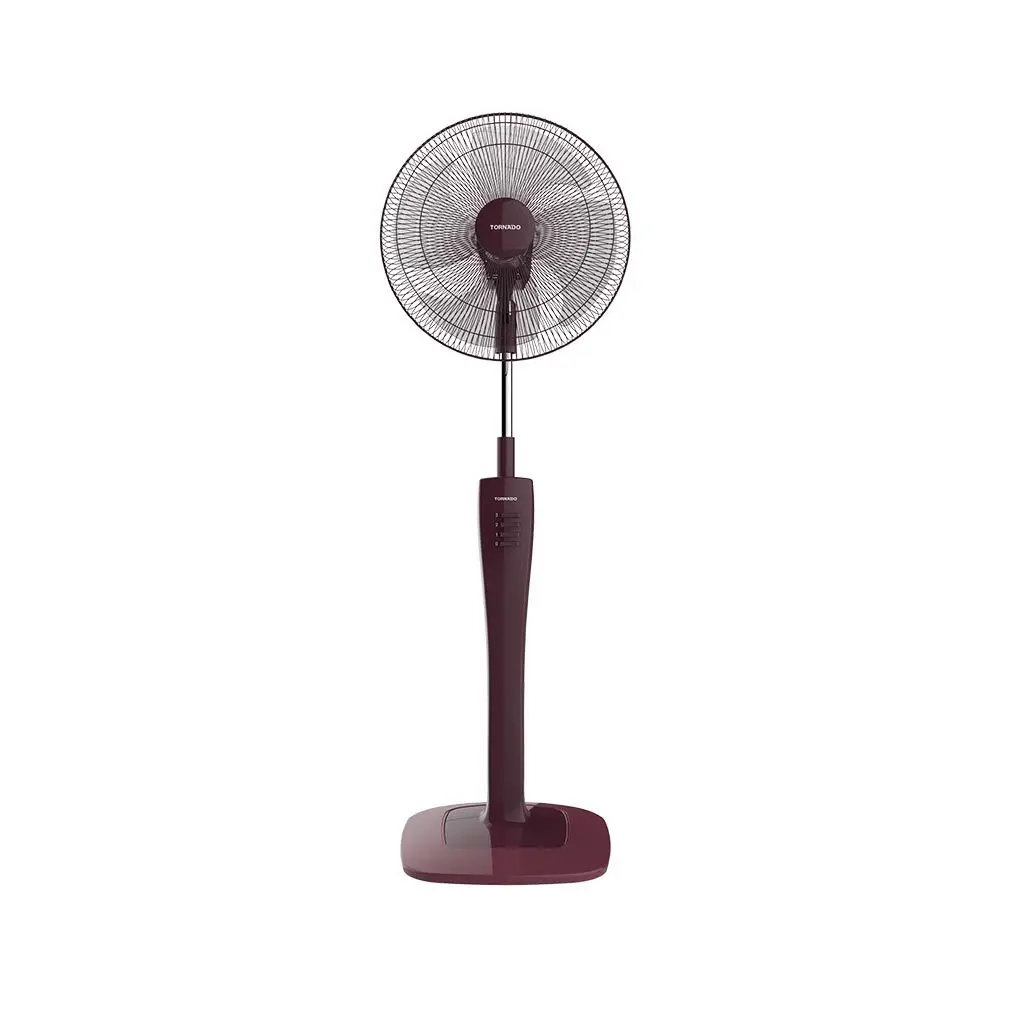 TORNADO Stand Fan 16 Inch 4 Blades Vino TSF-74RED