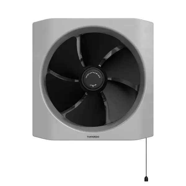 شفاط تورنيدو مطبخ 30 سم اسود TVH-30BG