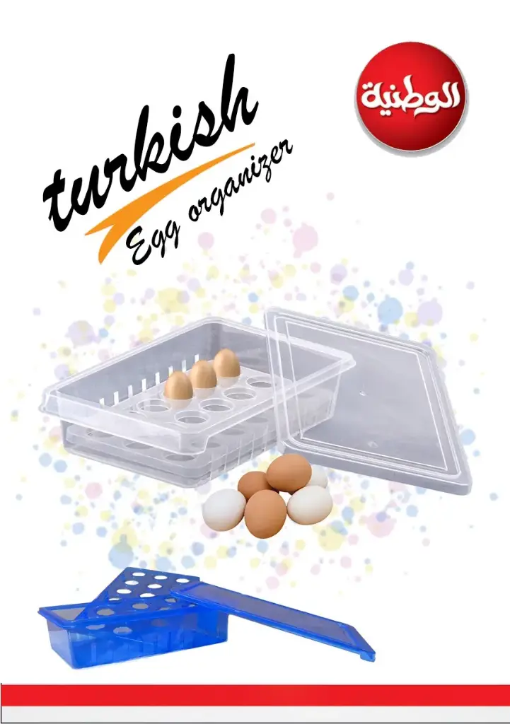Turkish egg organizer