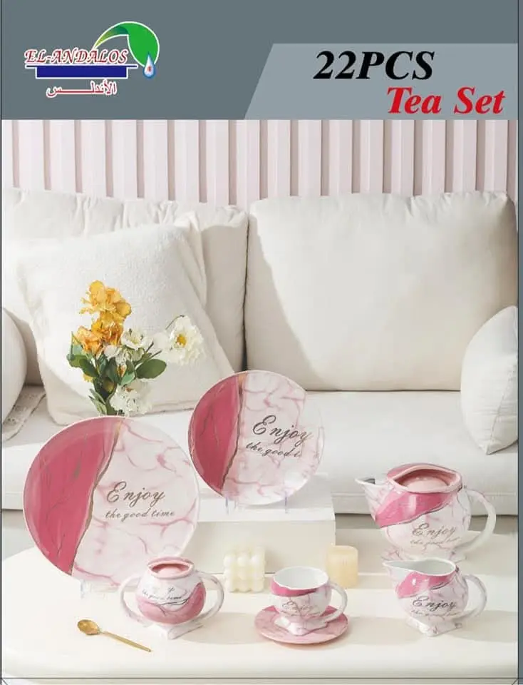 Jasmine tea and cake set