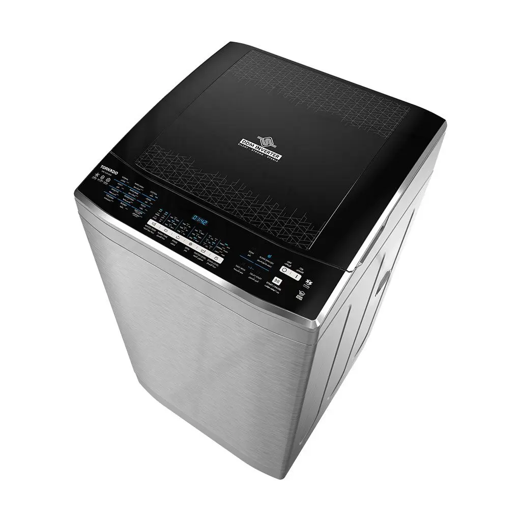 غساله تورنيدو فوق اوتوماتيك13 كجم DDM انفرتر بطلمبة استانلس TWE-TLD13RSS 
