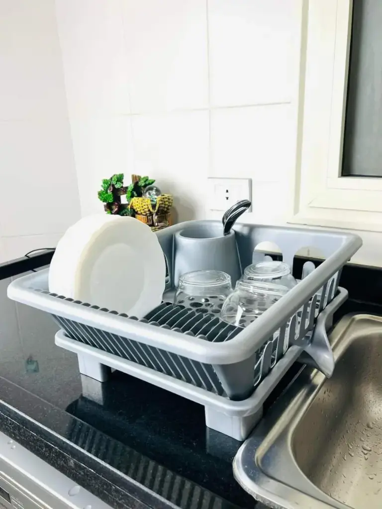 Ricky's kitchen at the base