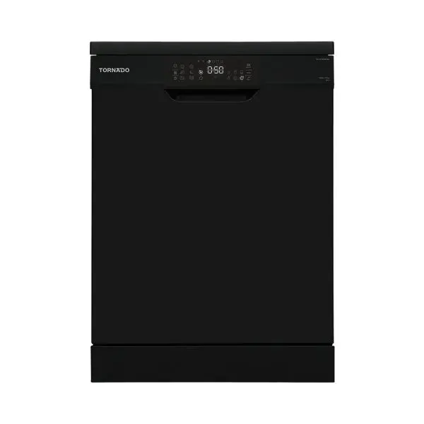 غساله تورنيدو اطباق 13 فرد ، 60 سم ، شاشة ديجيتال ، 8 برامج  اسود 