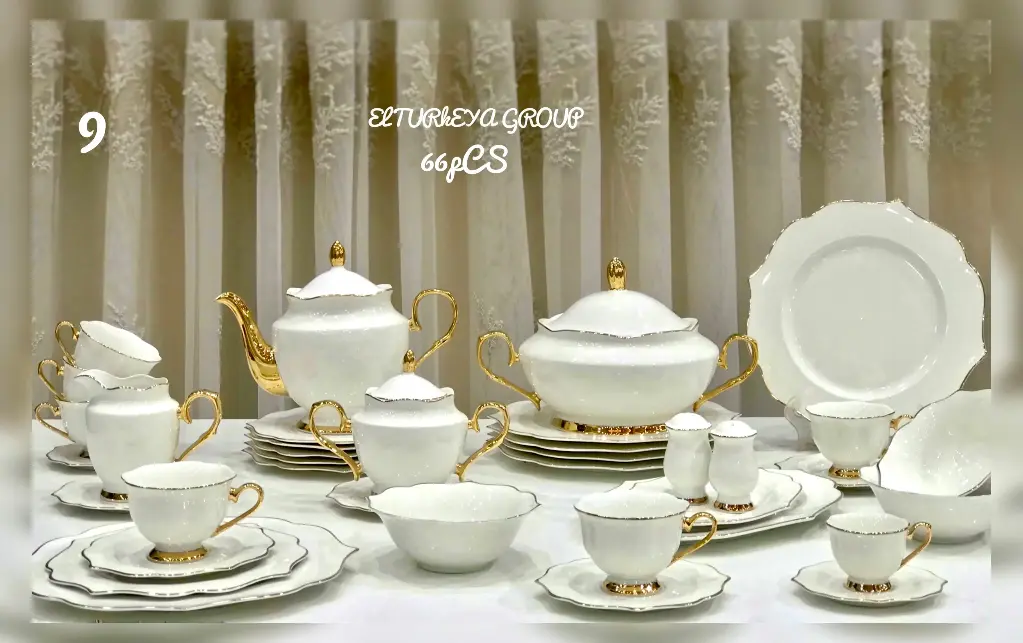  طقم سفره 66ق لوتس 9