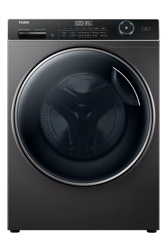 غساله هاير 9ك اوتوماتيك  تحميل امامي وتور الدفع المباشر إنفرتر، 1400 لفة بالدقيقة HW90-B14959S8TU1