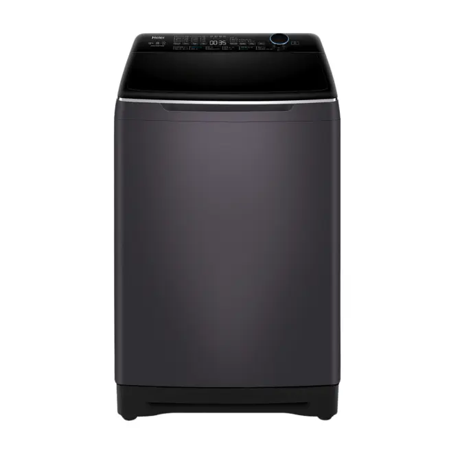 غساله هاير فوق اتوماتيك 13كيلو سلفر غامق هيدروليك انفرتر HWM130B2178S8 