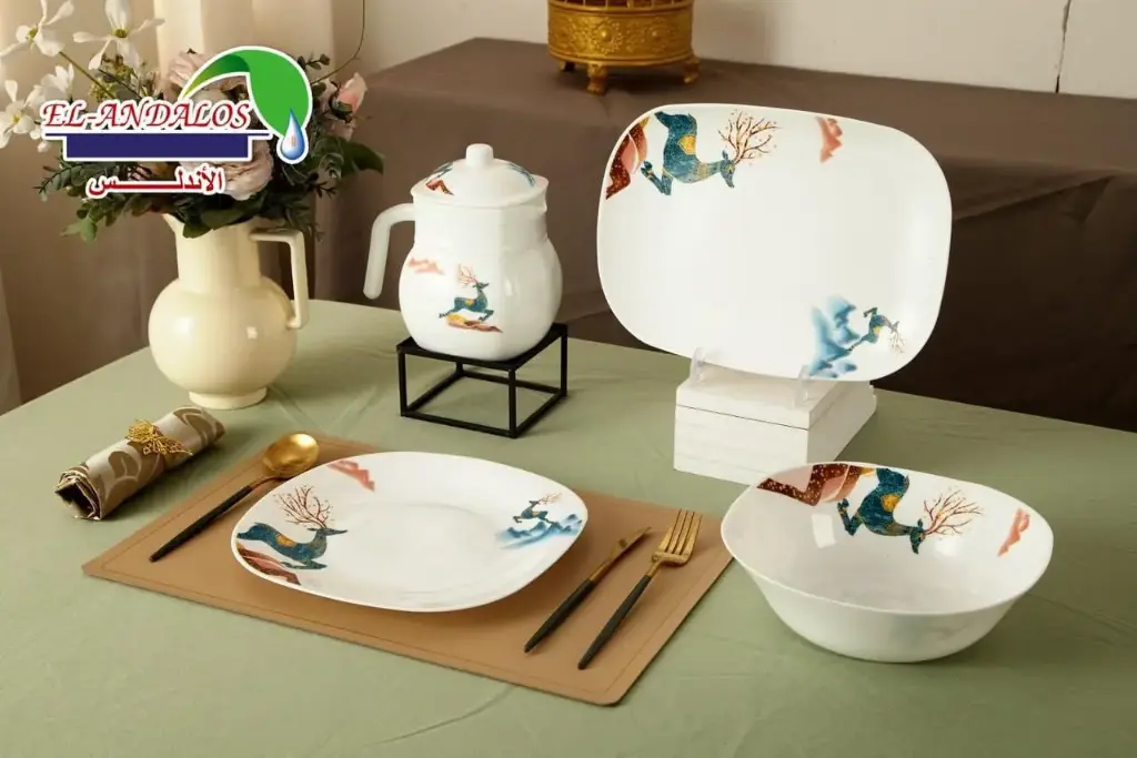 Arcopal 60s Square White 4041 S3600WA