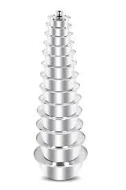طقم شاورمه لوكس 13ق 16/40 6200