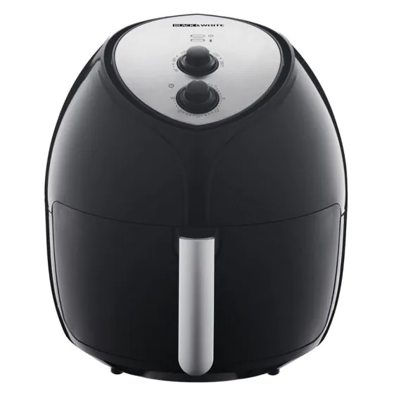 قلايه بلاك اند وايت 12لتر دائريه انالوج