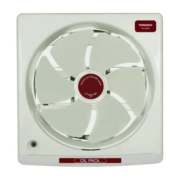 شفاط تورنيدو 25سم كريمى معدن TVH-25CM