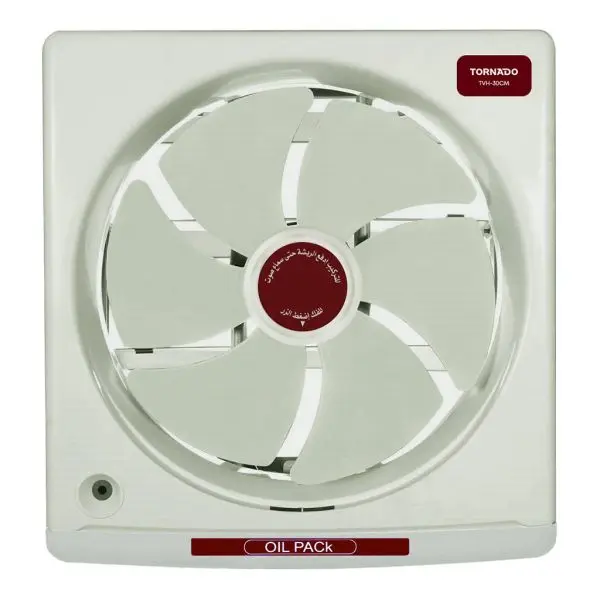 شفاط تورنيدو 30سم كريمى معدن TVH-30CM