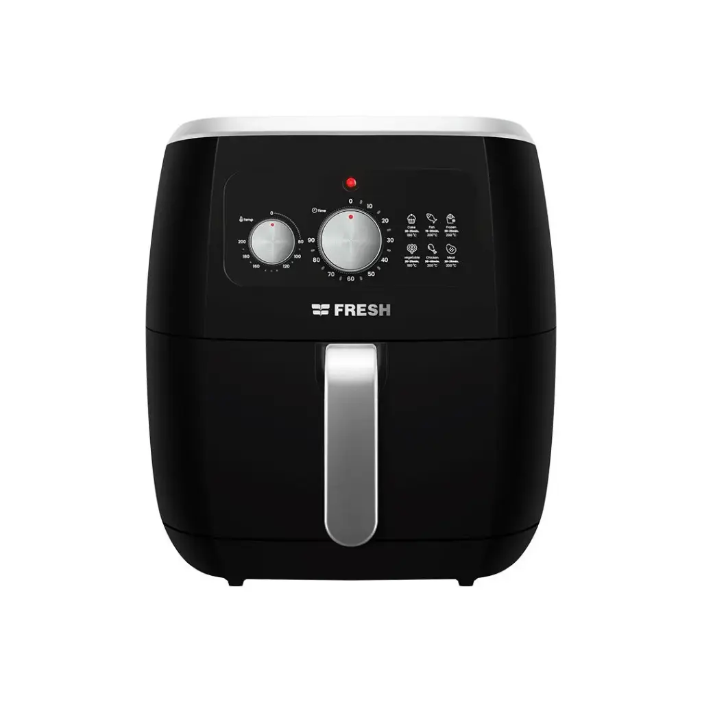 قلايه فريش بدون زيت هوائيه 7 لتر ميكانيكال 1800 واط سيلفرFAF-M1800