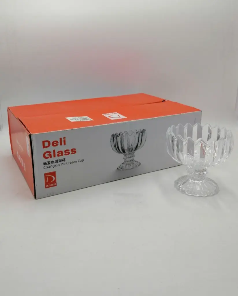 Deli Clear Ice Cream Cup 6 pcs
