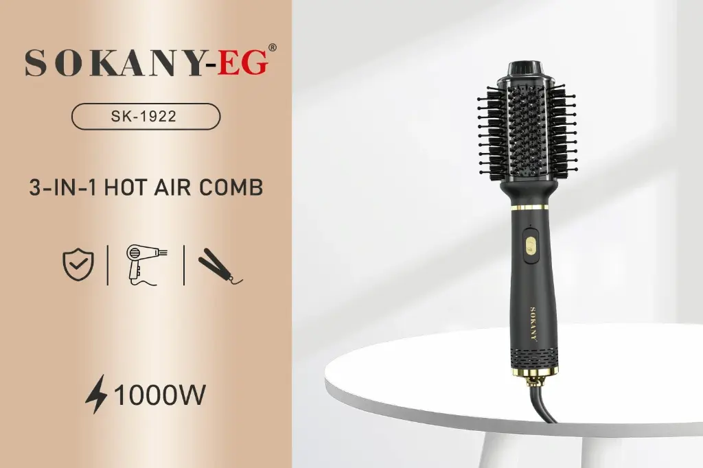 فرشه استشوار سوكانى 1000واط 3*1 SK-1922