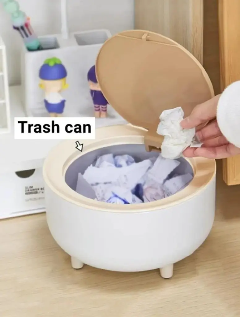 Basket Touch Round Wooden Leg Mini 80