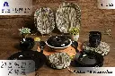 طقم ميلامين لوكس 38ق الايمان 2800