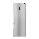 ثلاجه فريش كومبى هارمونى 640 لتر فريزر سفلى استانلس 