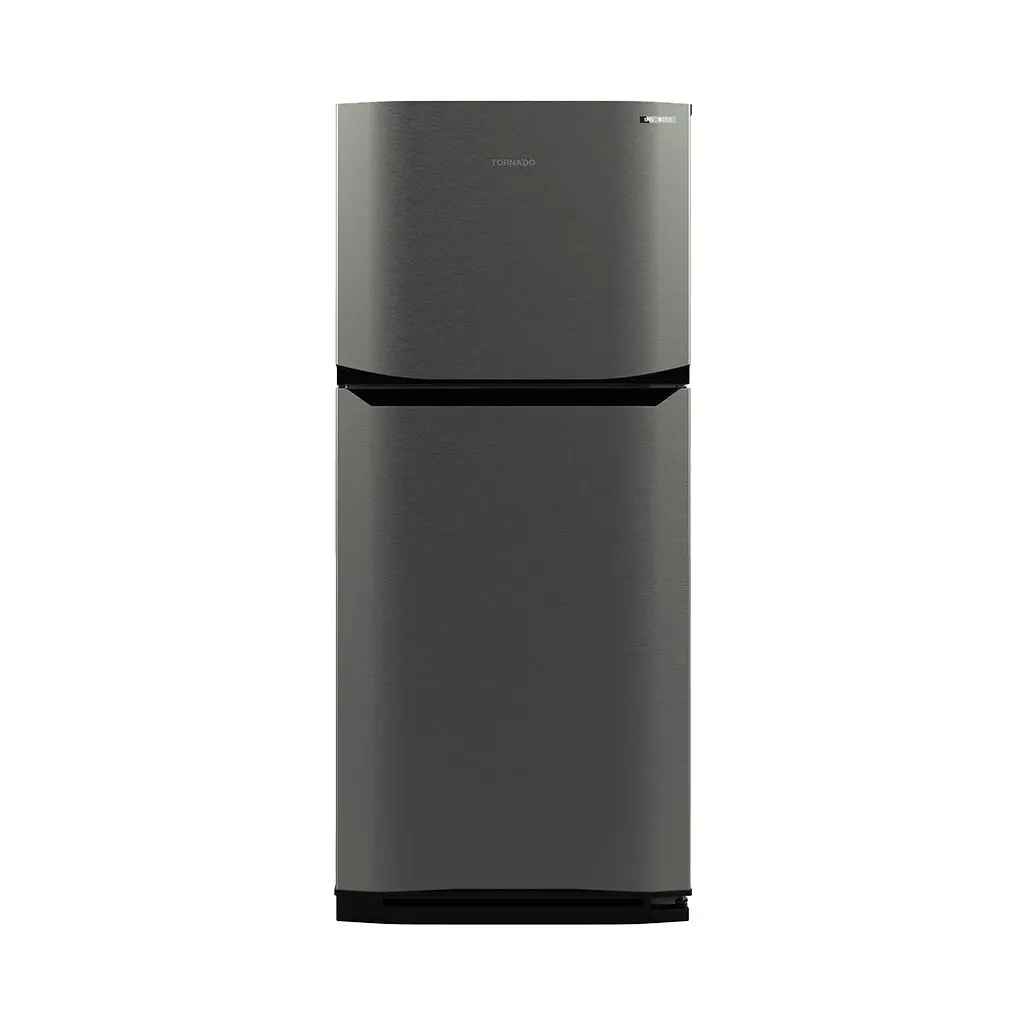 ثلاجه تورنيدو انفرتر نوفروست 296 لتر استانلس غامق RF-31FTV-DST