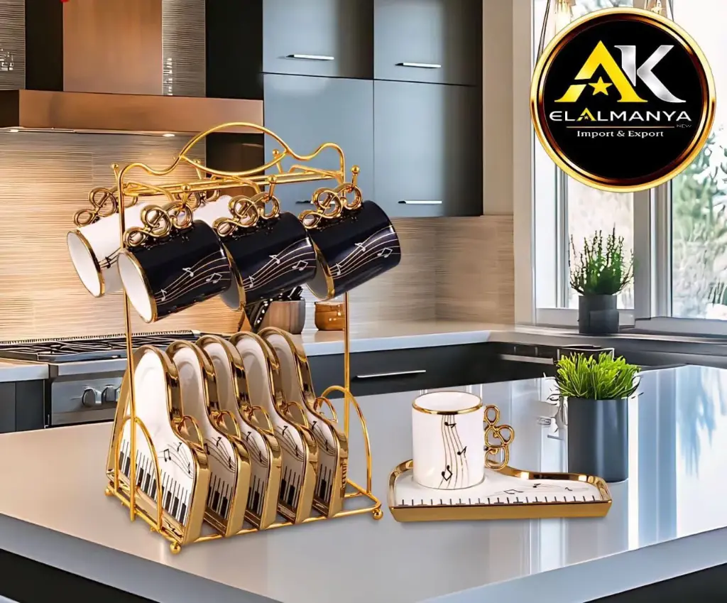 Modern Piano Coffee Set 900