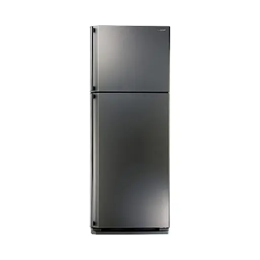 [SJ-58C(ST)] ثلاجه شارب 2 باب 18قدم استانلس SJ-58C(ST)