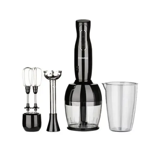 [THB-1000MC] ﻿Tornado hand blender with kibbeh 1000 watts + egg beater﻿