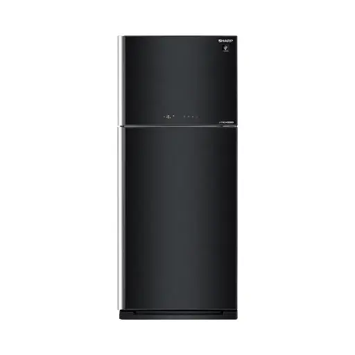 [SJ-GV58G-BK] ثلاجه شارب انفرتر نوفروست باب زجاجى اسود 450 لتر أسود SJ-GV58G-BK 