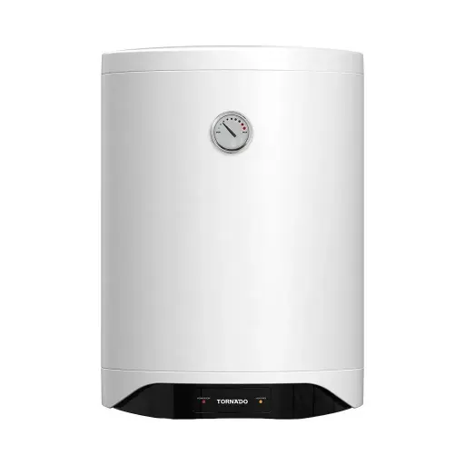 [TEEE-50MW] سخان تورنيدو كهرباء 50 لتر ، إينامل ، لمبة ليد ، أبيضTEEE-50MW
