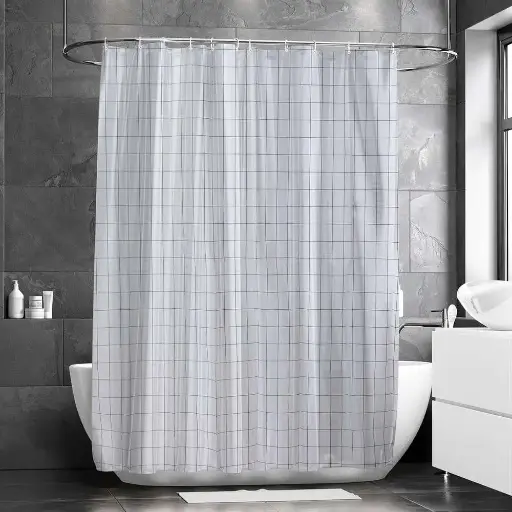 [19909_223519909010] Waterproof bathtub curtain
