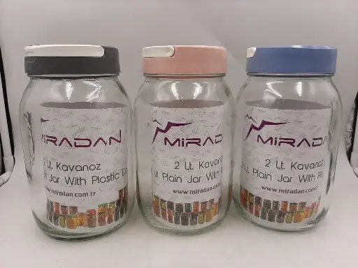 [20184_223520184010] 2L Glass Jar with Handle and Lid