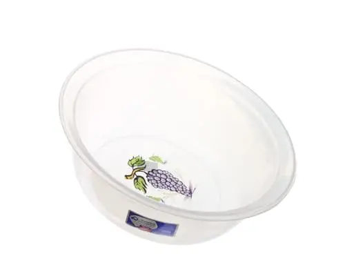 [20390_223520390010] طبق باسين وسط مطبوع 
