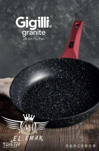[20426_223520426010] Titanium granite frying pan M22