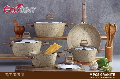 [20430_223520430010] Tefal/Granite 9-piece set