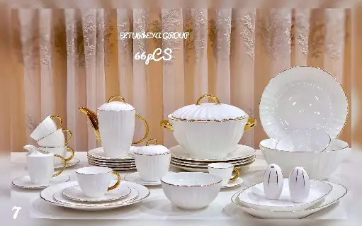 [20821_223520821010] Rogina Bon China dining set 7