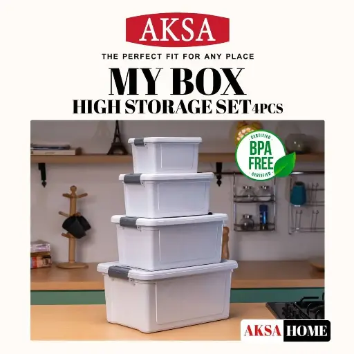 [20939_223520939010] My Box High Set 4 Pieces, AXA Colors 000370