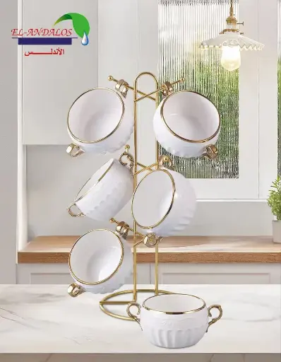 [21094_223521094010] Mug Soup on Stand 6 Pieces S900WA