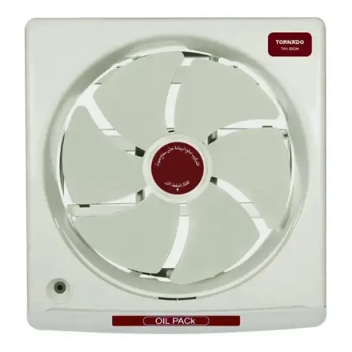 [TVH-30CM] شفاط تورنيدو 30سم كريمى معدن TVH-30CM