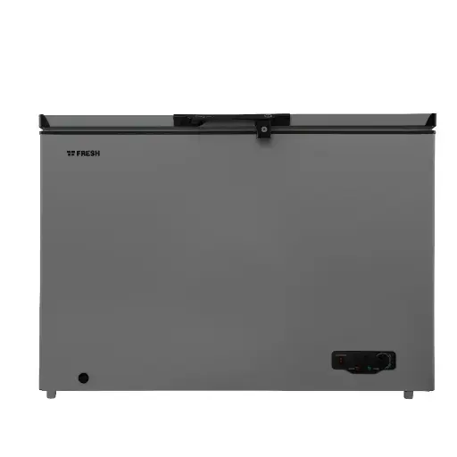 [500010799] ديب فريزر فريش افقى 400لتر اكسترا ديجيتال سلفر مقبض جديد