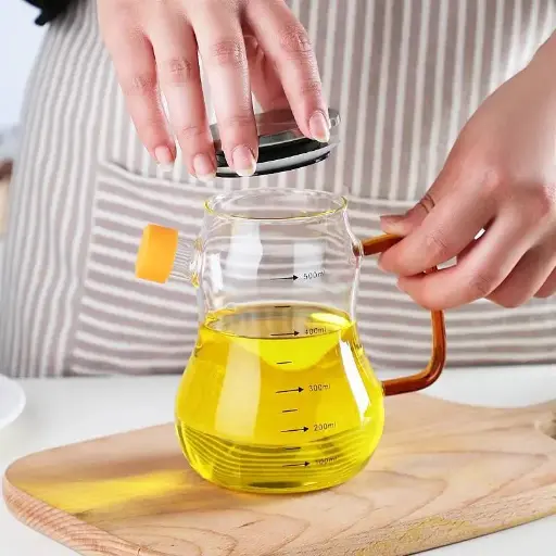 [22083] Glass Oil Cooler 500ml  4006