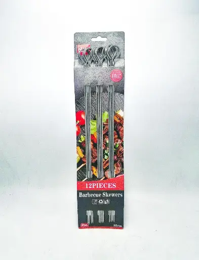 [22114] Barbecue skewers 35cm 12pcs 17528