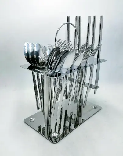 [22192] طقم معالق استاند بيد مربعه 30 ق 17972