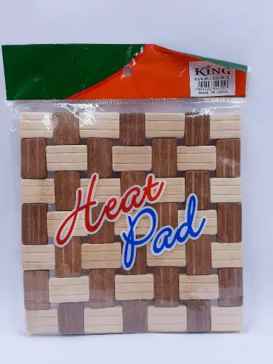 [22204] Braided bamboo heating base, 20 cm