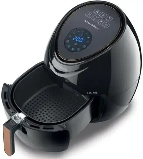 [HFP52] قلايه كينود بدون زيت 5 لتر ديجيتال