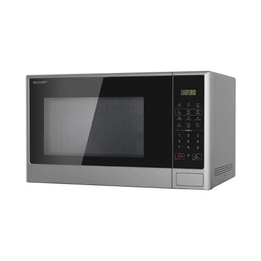 [R-280CR(S)] SHARP Microwave Solo 28 Liter 1100 Watt 9 Menus Silver R-280CR(S)