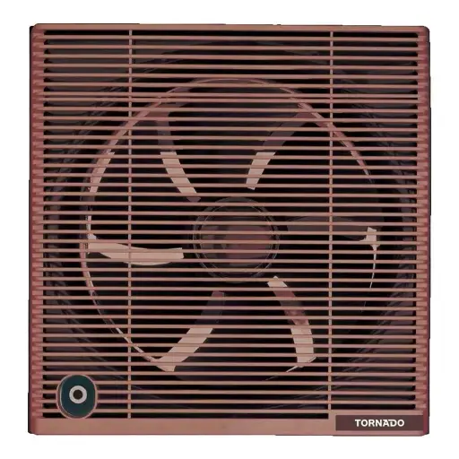 [TVS-30NM] TORNADO Bathroom Ventilating Fan 30 cm Privacy Grid Brown TVS-30NM