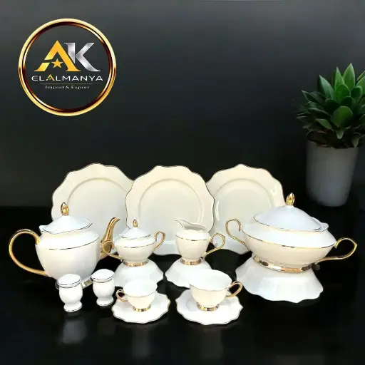 [222286] طقم سفره فكتوريا 62ق تايلندى Y3434  7700